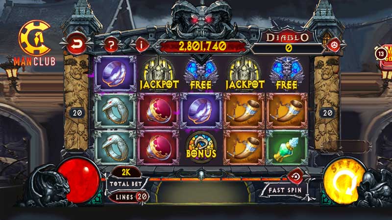 slot game diablo manclub Slots game Diablo tuyệt đẹp
